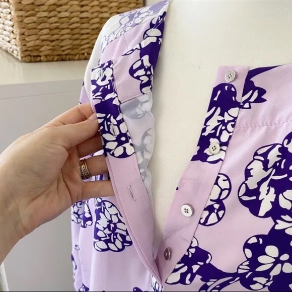 Diane Von Furstenberg Julieta Silk Dress Size 10 - Picture 10 of 16